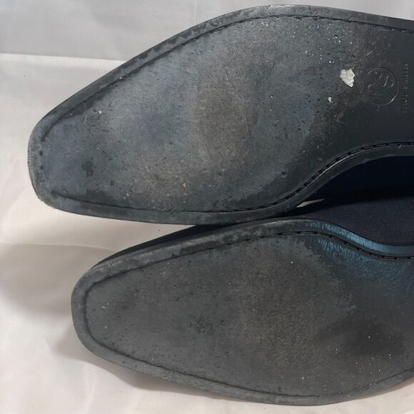 Paul Smith Gerald Chelsea Boots Mens Size 10 Navy Blue Suede Leather Dress - Picture 10 of 12